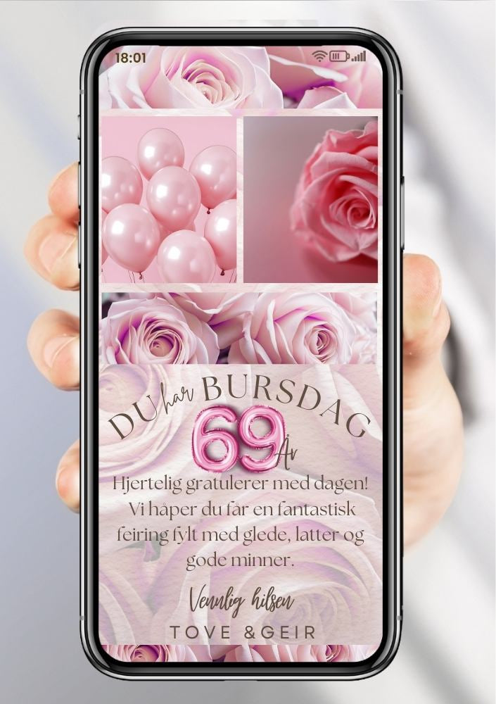 Gratuler med dagen på SMS – digital bursdagshilsen