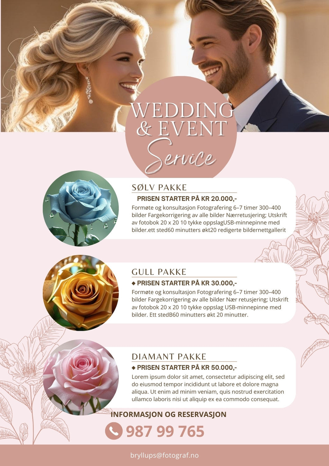 Prisliste fotograf collage – moderne prisliste for fotografer