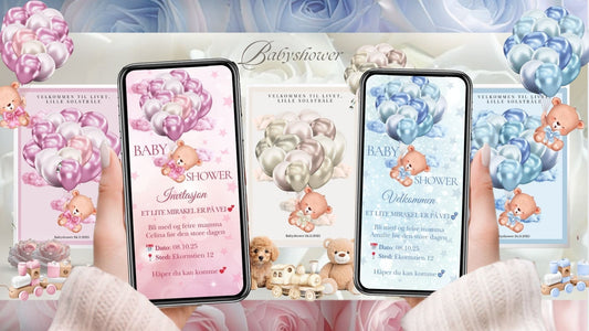 Babyshower invitasjoner – Kreative ideer og inspirasjon