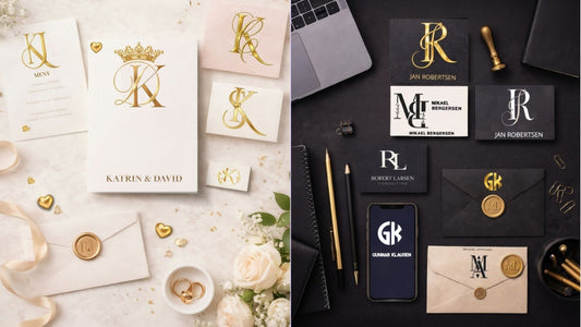 Monogrammer – personlig, elegant og gjennomført