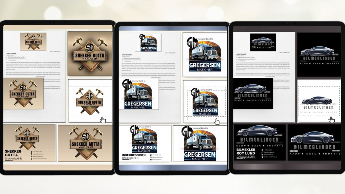 Logo design - for din bedrift - KISS DEKOR