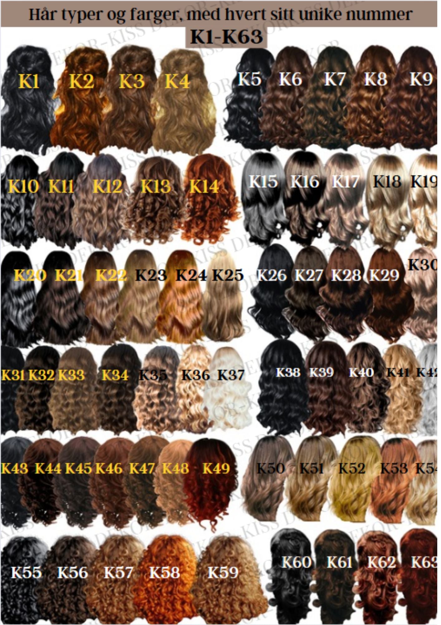 Personlige bursdagskort – elegant design med eget hår