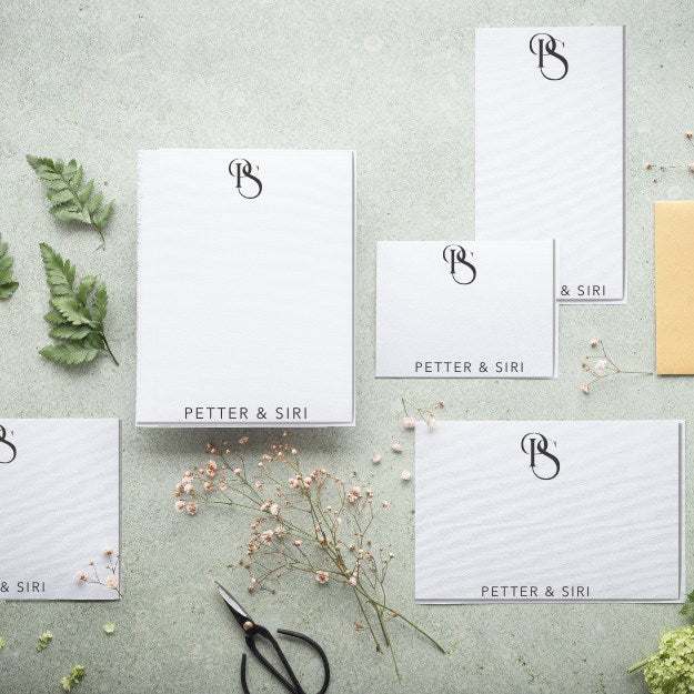 Monogram produksjon vi lager monogrammer - for din bedrift - KISS DEKOR