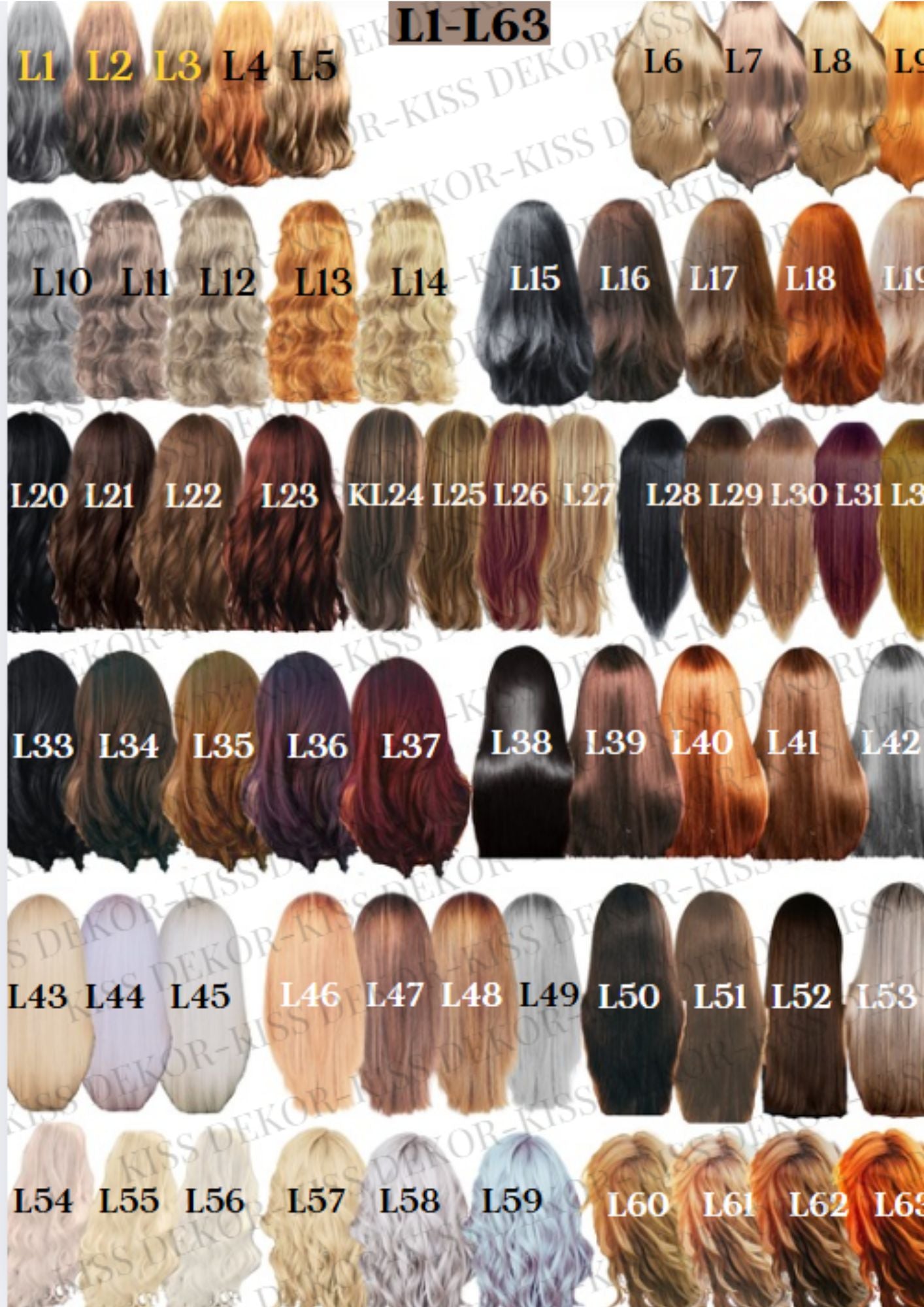 Til bruden fra forlover velg ut egen frisyre