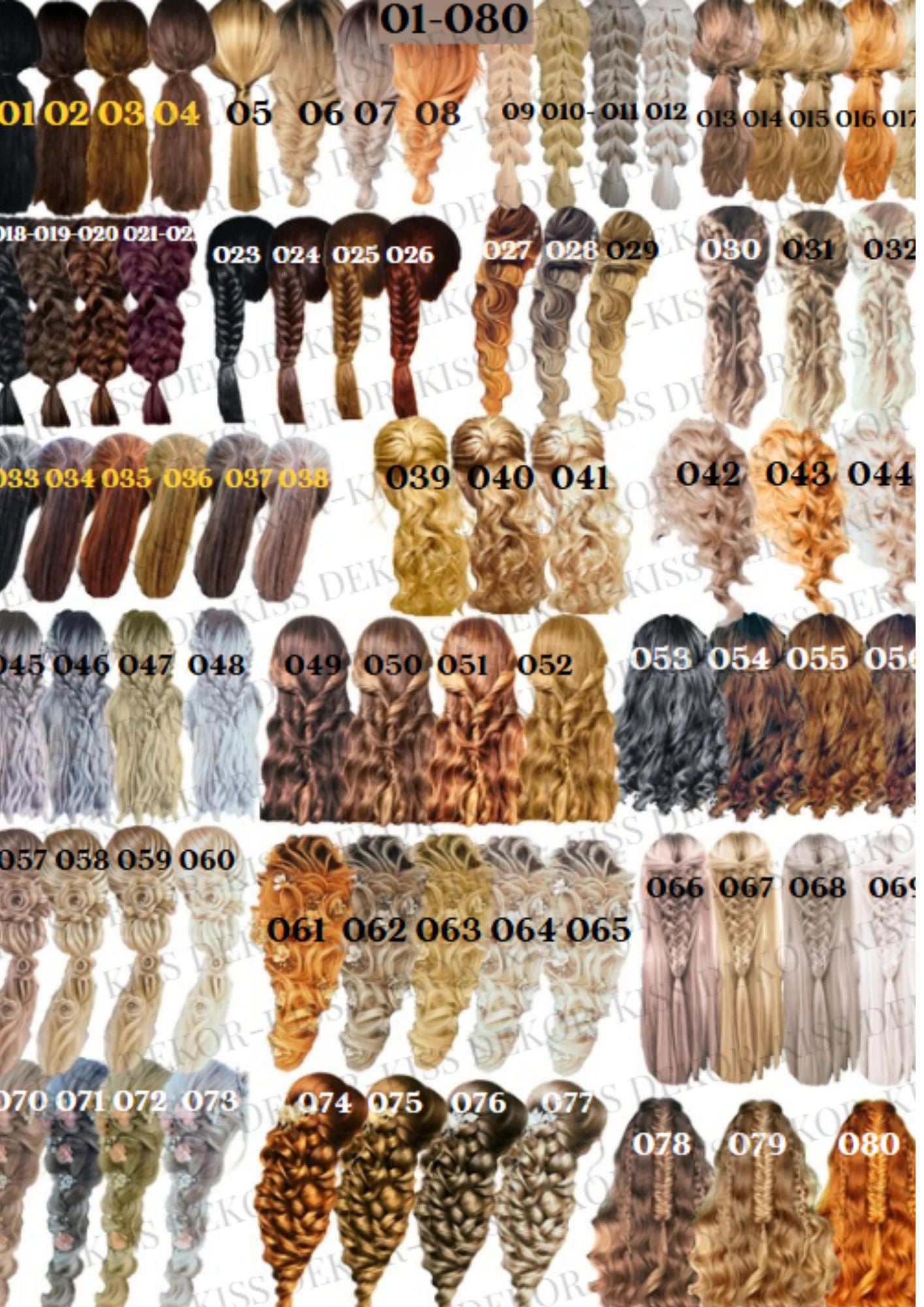 Til bruden fra forlover velg ut egen frisyre