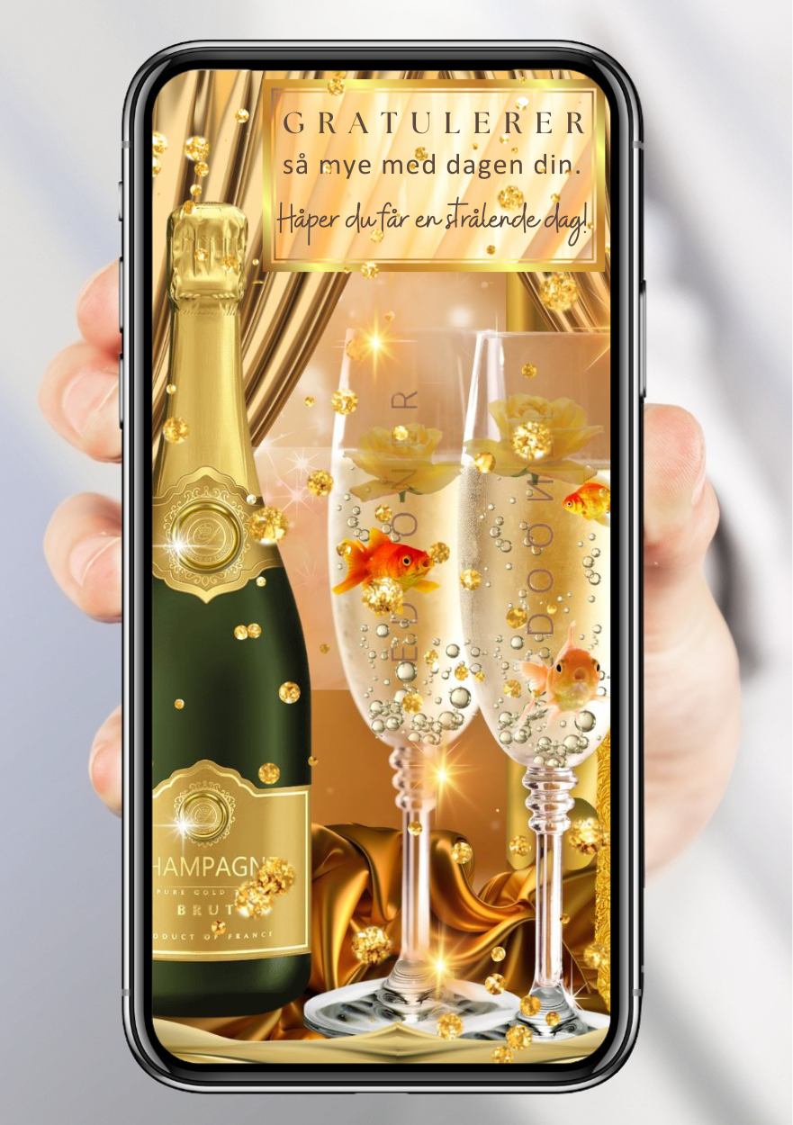 Gratulasjonskort på SMS – festlig digital hilsen