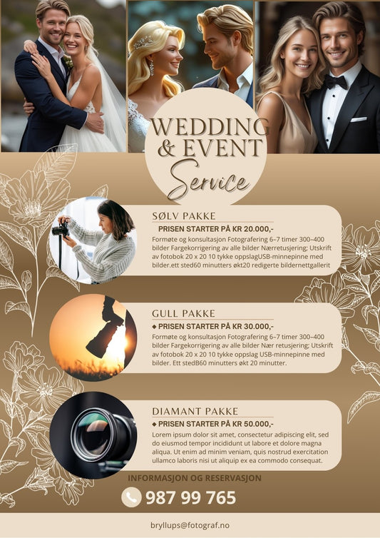 Prisliste kafé – minimalistisk meny for kaffebar