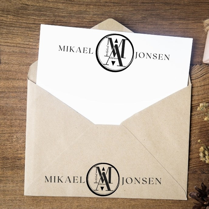 Monogram produksjon vi lager monogrammer - for din bedrift - KISS DEKOR