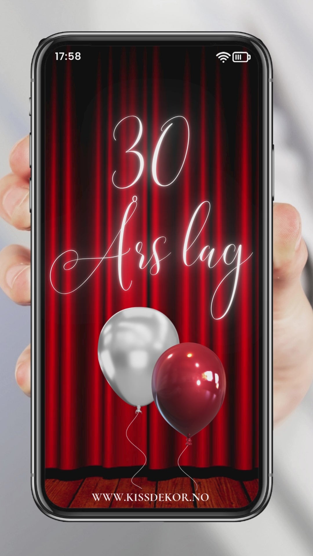 Video 30 årslag Bursdag Rød (0:30)